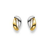 Ohrstecker in 18 Karat - 750 Gold, Bicolor